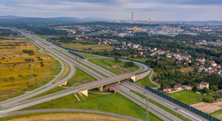 Droga ekspresowa S74 Kielce Zachód–Kielce wchodzi w fazę realizacji. Fot. Krzysztof Nalewajko/GDDKiA