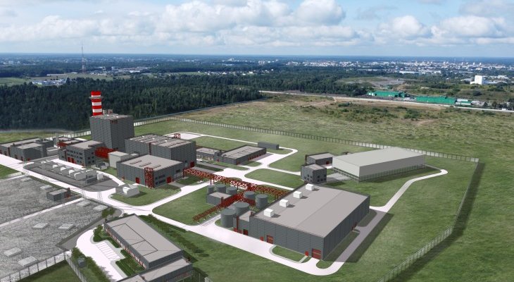 Wizualizacja elektrowni gazowo-parowej w Ostrołęce. Źródło: Energa
