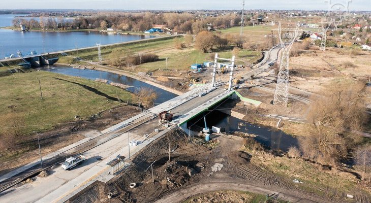 Kończy się budowa mostu w Lublinie. Fot. UM Lublin