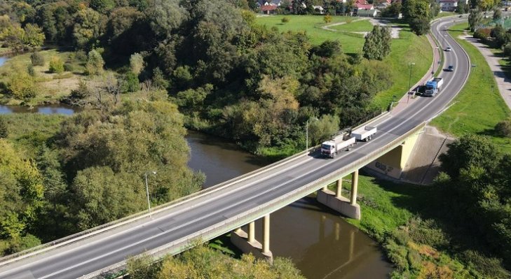 DK82. Most nad Wieprzem w Łęcznej. Fot. GDDKiA
