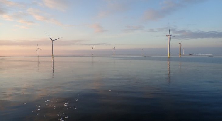 Tahkoluoto, pierwsza morska farma wiatrowa w Finlandii z 2020 r. Fot. Suomen Hyötytuuli Oy