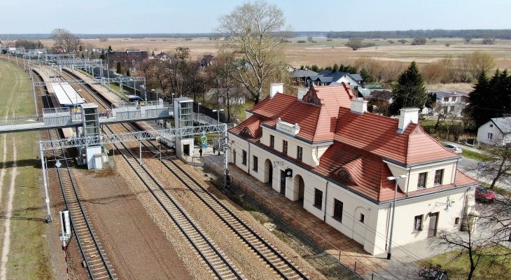 Stacja Modlin. Fot. Paweł Mieszkowski/PKP PLK