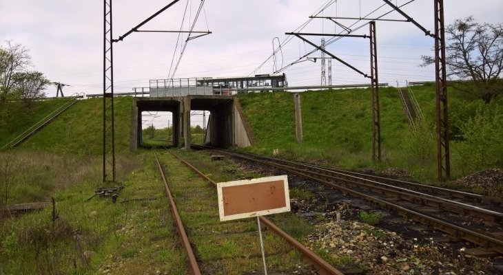 Wiadukt w ciągu DK25 zastąpi tunel kolejowy. Fot GDDKiA
