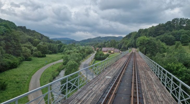 Most na linii kolejowej Świdnica–Jedlina-Zdrój. Fot. Magdalena Janus/PKP PLK