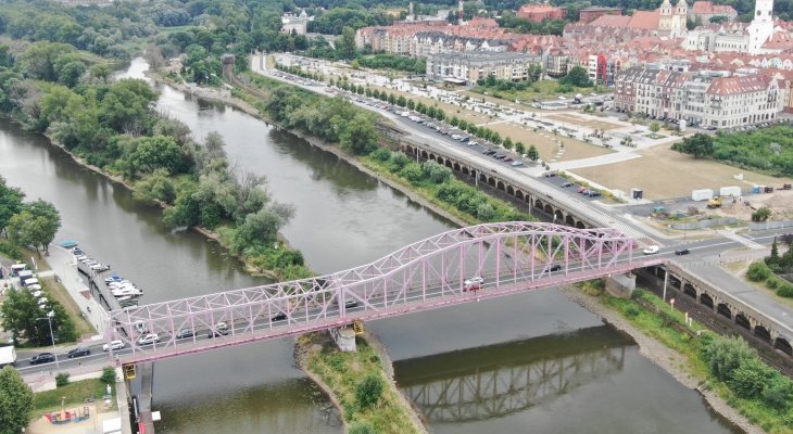 Most Tolerancji w Głogowie w ciągu DK12. Fot. Michał Soroko/GDDKiA