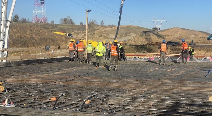 Budowa drogi ekspresowej S19. Fot GDDKiA