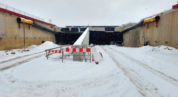 Tunel Północnej Obwodnicy Krakowa (droga ekspresowa S52). Fot. GDDKiA