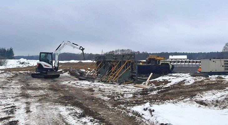 Budowa drogi ekspresowej S6. Fot. GDDKiA