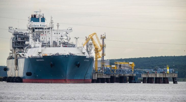 Pływający terminal LNG w Kłajpedzie na Litwie. Fot. KKF/Adobe Stock