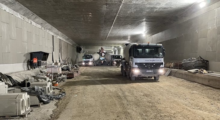 Tunel obwodnicy Krakowa. Fot. GDDKiA