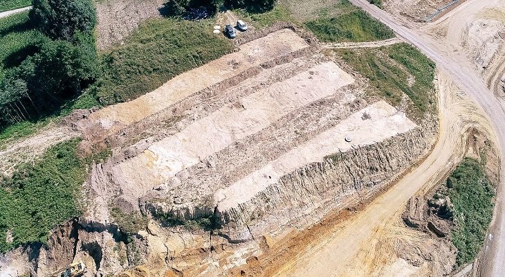 Badania archeologiczne w ramach budowy drogi ekspresowej S1. Fot. GDDKiA