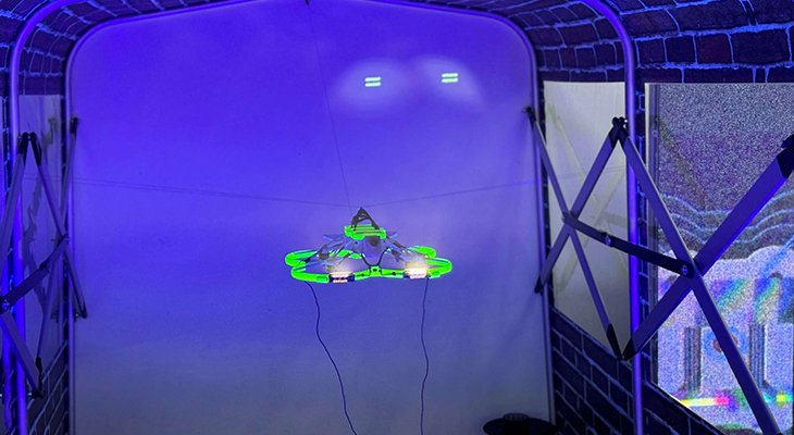 Autonomiczne roboty latające. Fot.  Hovering Solutions