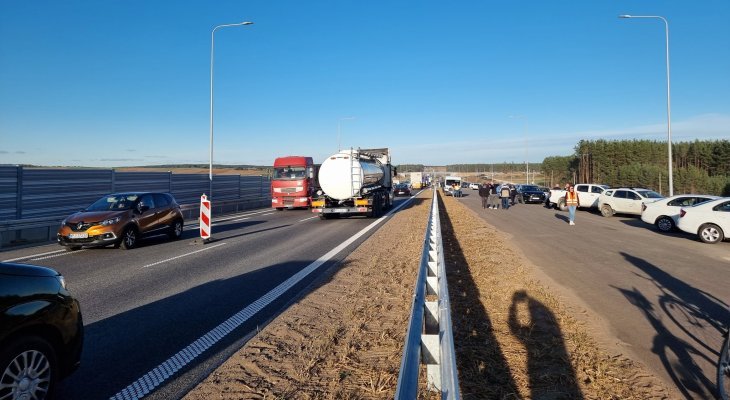 Obwodnica Łomży w ciągu drogi ekspresowej S61. Fot. GDDKiA