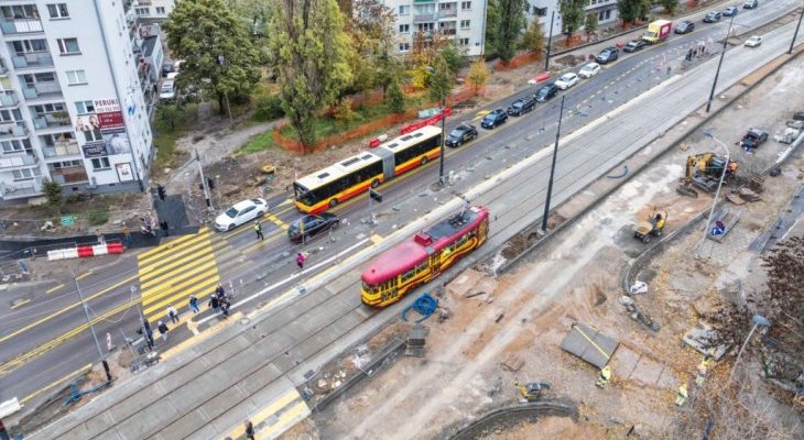 Tramwaj do Wilanowa. Fot. Cezary Warś/Tramwaje Warszawskie