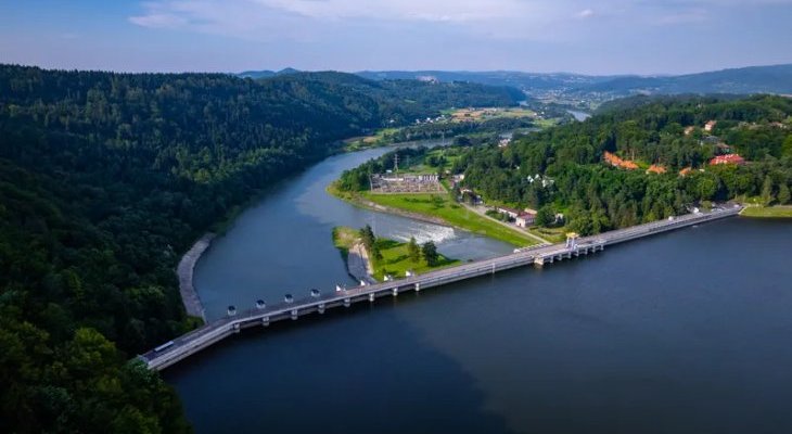 Elektrownia Wodna Rożnów. Fot. Tauron