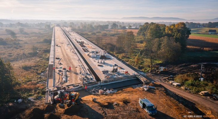 Budowa S1 Oświęcim–Dankowice. Fot. Paweł Klarecki/GDDKiA