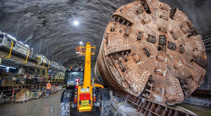 Maszyna TBM. Fot. Sydney Metro