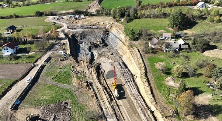 Najdłuższy tunel w Polsce. Fot. Krzysztof Dzidek/PKP PLK