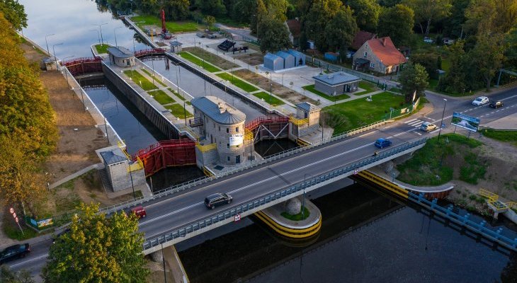 Śluza Łabędy na Kanale Gliwickim. Fot. Wody Polskie