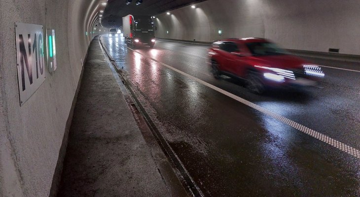 Tunel w ciągu zakopianki. Fot. GDDKiA