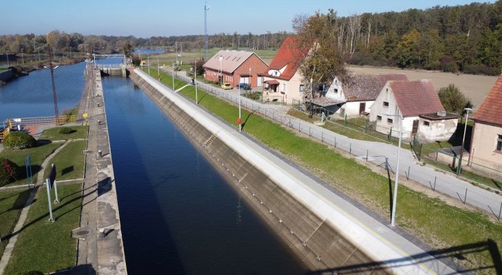 Śluza Zawada. Fot. Wody Polskie