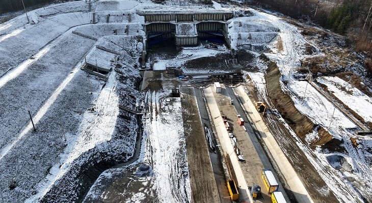 Budowa drogi ekspresowej S19. Fot. GDDKiA