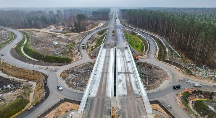 Budowa obwodnicy Poręby i Zawiercia. Fot. GDDKiA