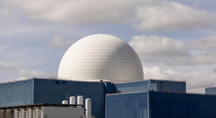 Blok elektrowni jądrowej Sizewell B. Fot. David Calvert/Adobe Stock