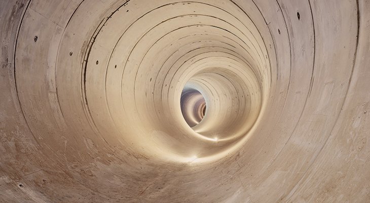 Tunel superkolektora Fot. Tideway London