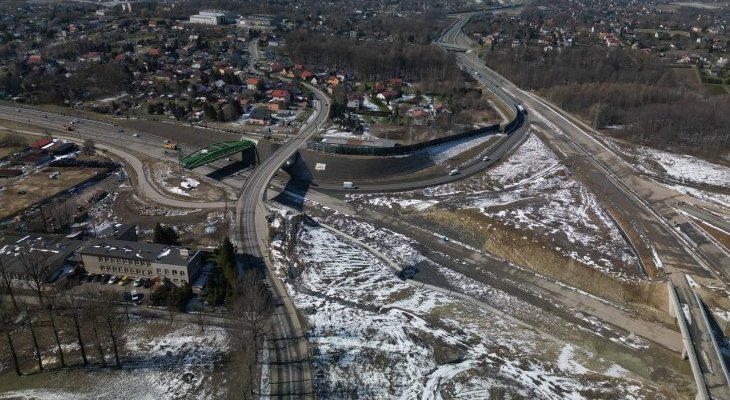 Węzeł Suchy Potok. Fot GDDKiA