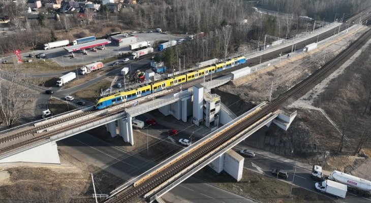 Nowy przystanek Sosnowiec Jęzor Południowy. Fot. Krzysztof Ścigała/ PKP PLK