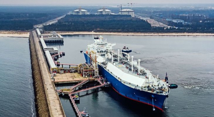 Dostawa gazu skroplonego do terminalu LNG w Świnoujściu. Fot. Gaz-System