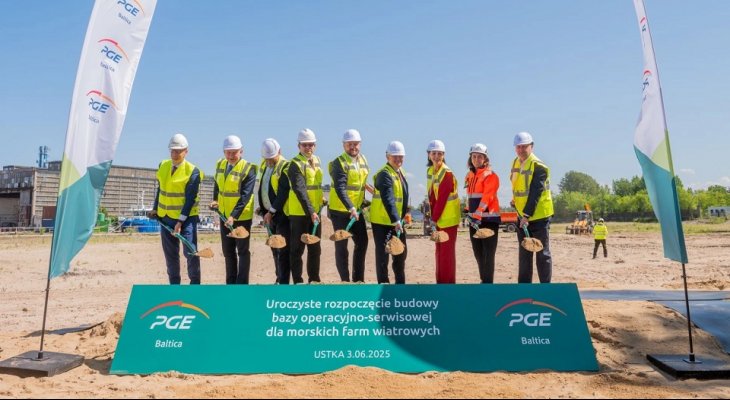 Pierwszą morską farmą wiatrową obsługiwaną z bazy w Ustce będzie morska farma wiatrowa Baltica 2. Fot. PGE
