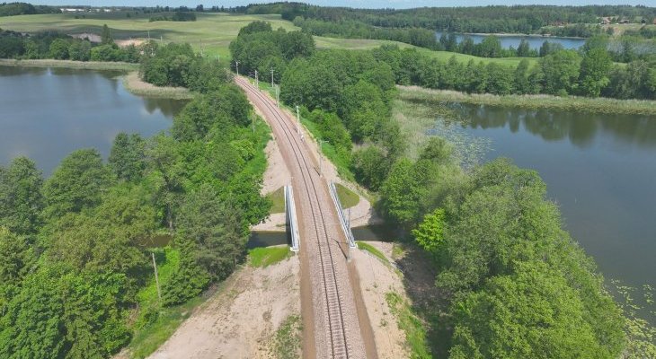 Linia Ełk–Giżycko. Fot. Damian Strzemkowski/PKP PLK