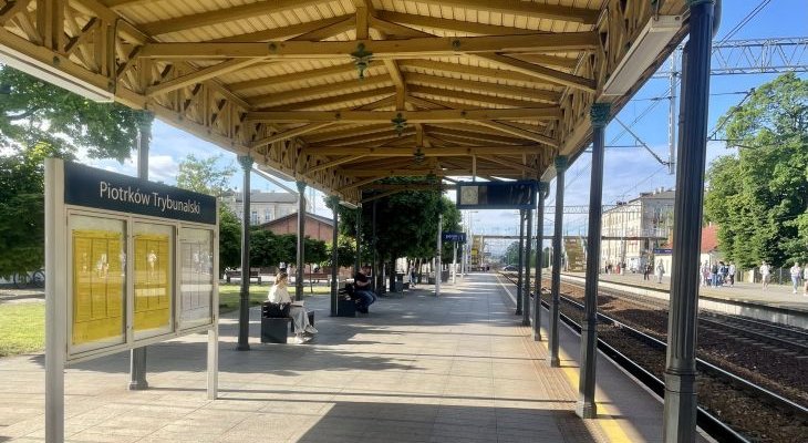 Stacja Piotrków Trybunalski. Fot. Anna Znajewska-Pawluk/PKP PLK