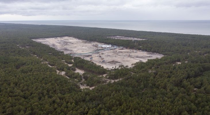 Plac budowy przyszłej elektrowni jądrowej. Fot. PEJ