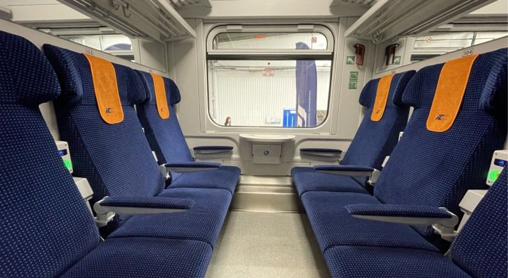 Zmodernizowany wagon. Fot. PKP Intercity