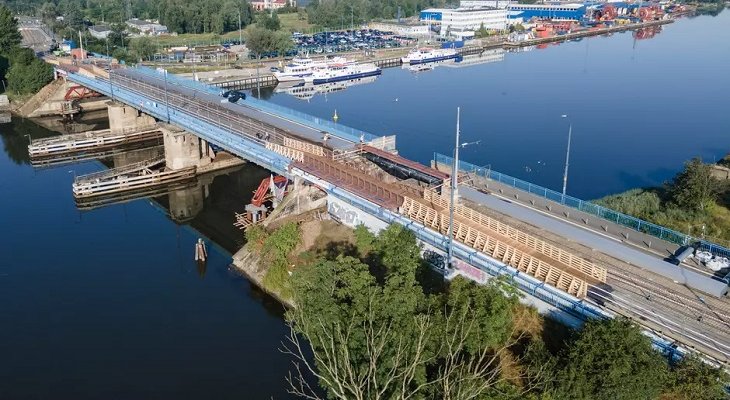 Most Siennicki w Gdańsku. Fot. Piotr Wittman / www.gdansk.pl