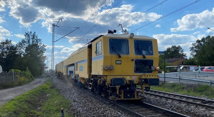 Prace na linii Opole Główne–Częstochowa Stradom. Fot. PKP PLK