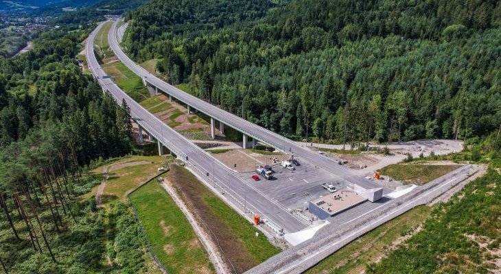 Tunel przez masyw Barania. Fot. GDDKiA