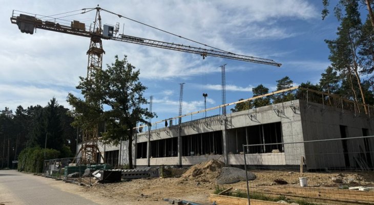 Laboratorium MWIK w budowie. Fot. MWIK Bydgoszcz