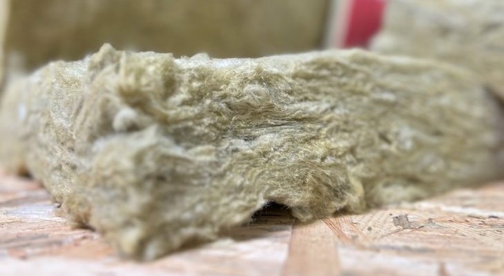 Rolka wełny skalnej. Fot. mat. własne