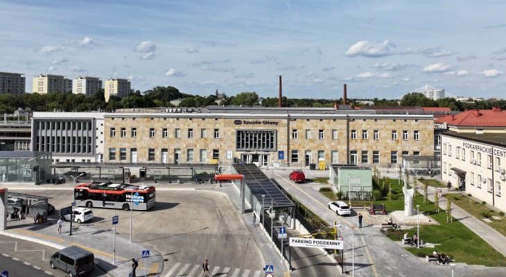 Dworzec Rzeszów Główny. Fot. PKP