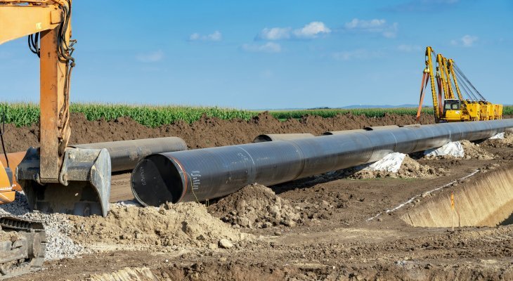 Budowa gazociągu. Fot. ilustr. RGtimeline/Adobe Stock