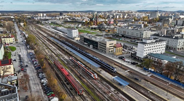 Stacja kolejowa Kielce Główne. Fot. Piotr Hamarnik/PKP PLK