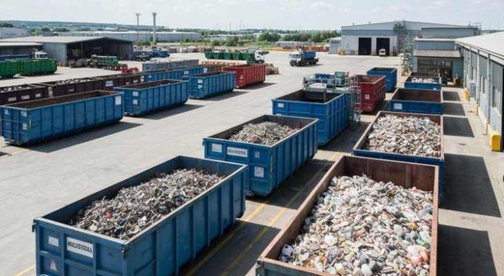Utylizacja i odbiór odpadów przemysłowych. Fot. mat. własne