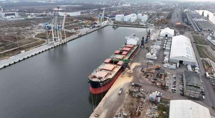 Port w Świnoujściu. Fot. ZMPSiŚ