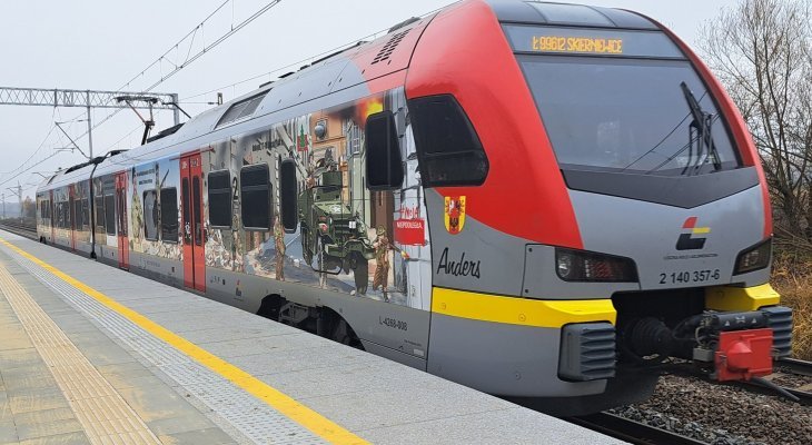 Przystanek Sierakowice Skierniewickie. Fot. Natalia Kolczyńska/PKP PLK