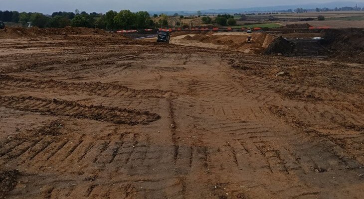 Budowa drogi ekspresowej S8. Fot. GDDKiA