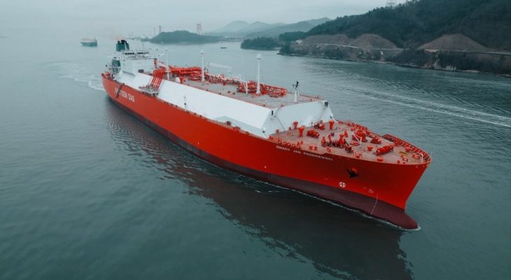 Gazowiec Ignacy Jan Paderewski. Fot. Orlen